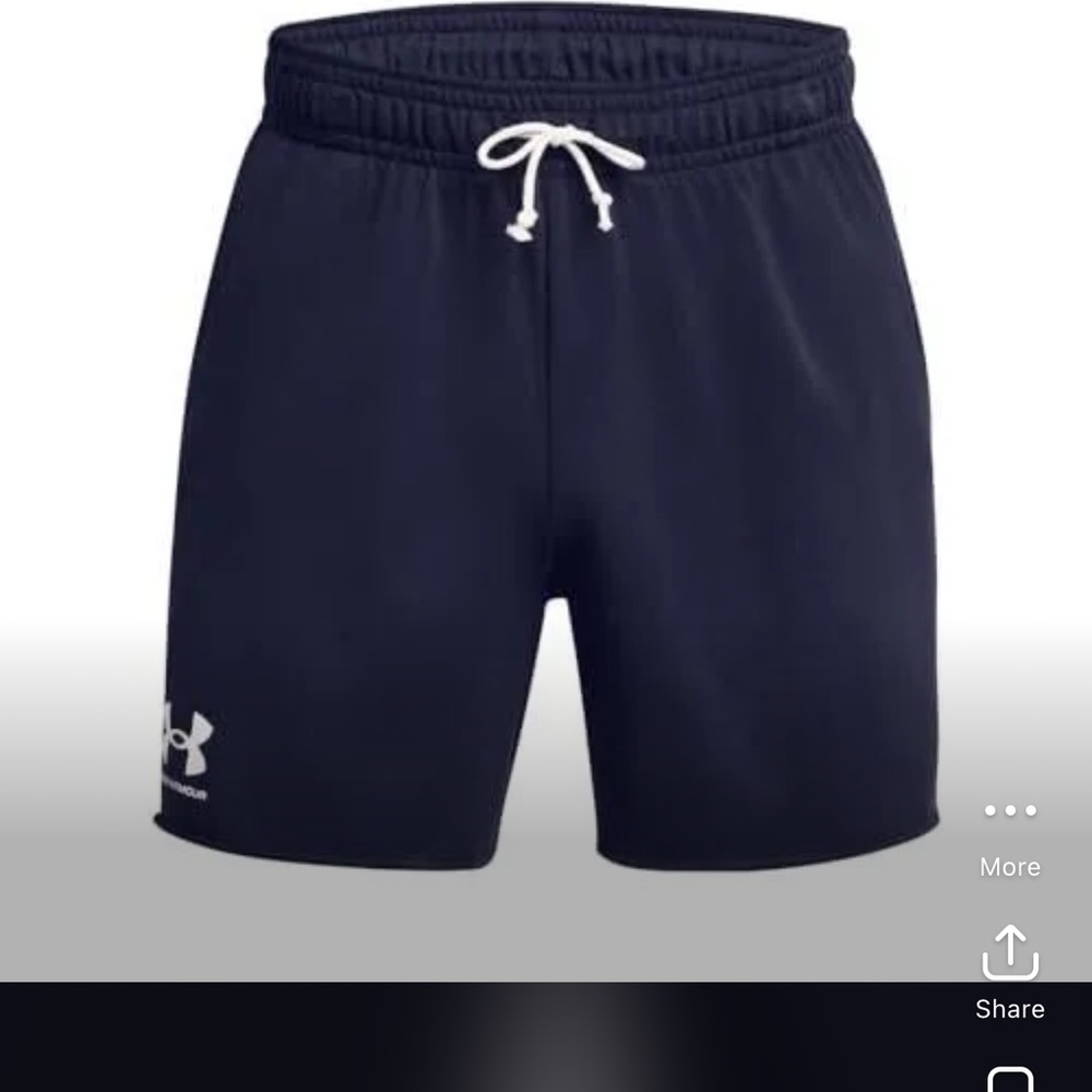 Under Armour Men's Blue Shorts Large